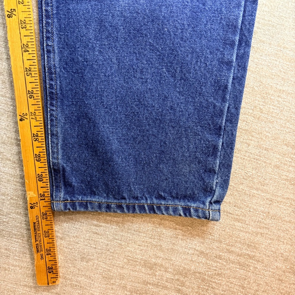 Carhartt B18 DST Traditional Fit Jeans Mens 40x32 Dark Stone Blue Denim Workwear - Picture 16 of 16